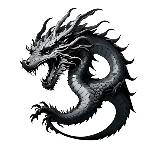 Fillermedusa And Dragon