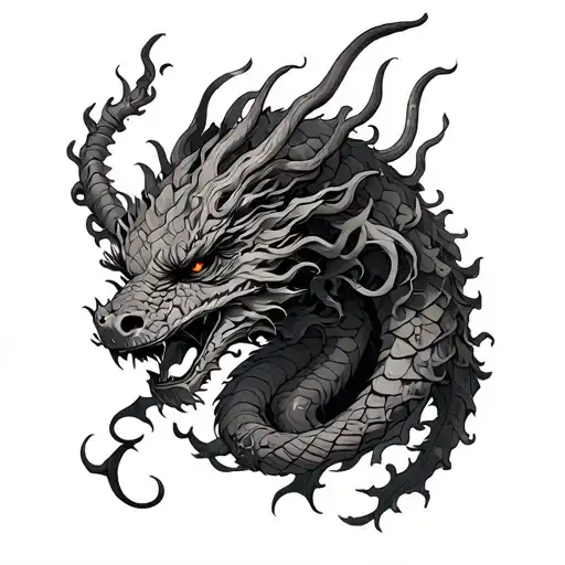 Filler Medusa And Dragon Wrapped