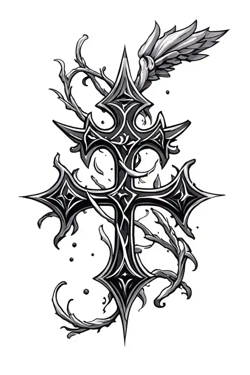 Croatian Cross Surrounded