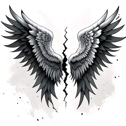 Broken Angel Wings