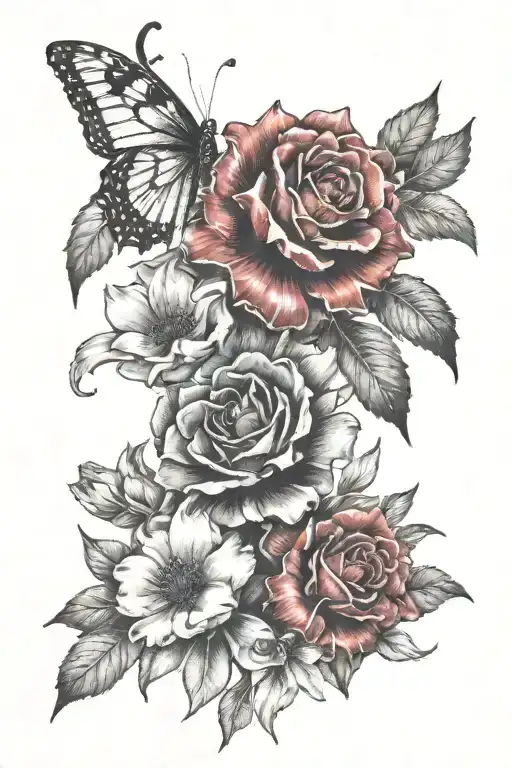 A Red Spine Memorial Tattoo For A Mum Who Died Of Cancer