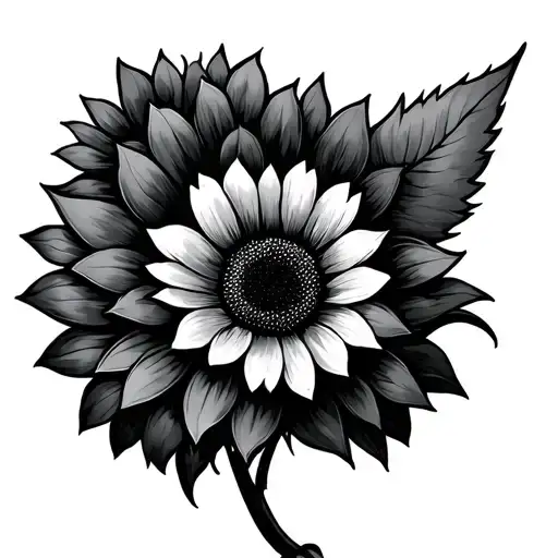 Sun Flowers Intertwined