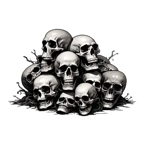 Pile Of Skulls