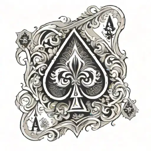 Ace Of Spades Card