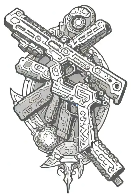 Halo Gravity Hammer Crossed With Shotgun Crossed