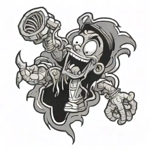 Dumb Cartoon And Light Rap