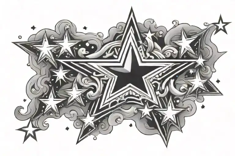 Stars Shining Light