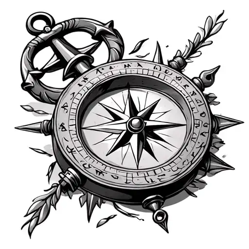 Compass And Anchor