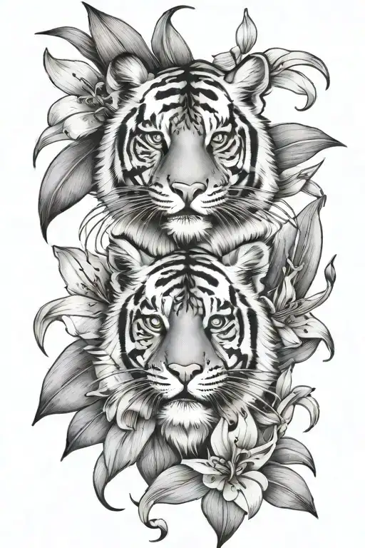 Tiger Lily Flowers Panther