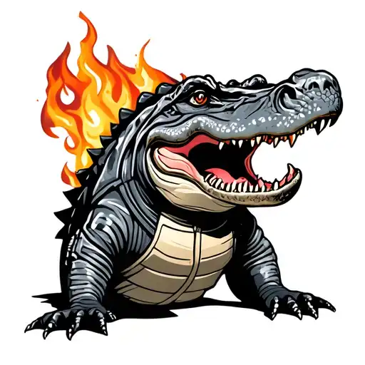 Alligator Firefighter