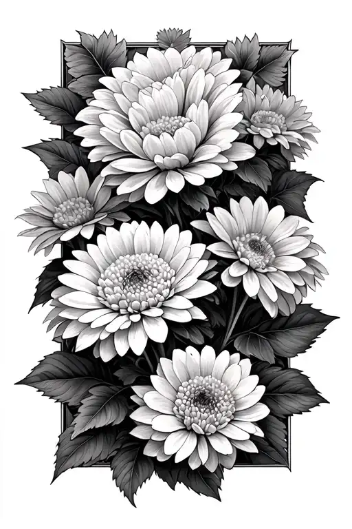 Chrysanthemums And A Name