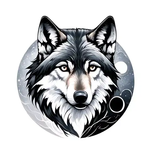 Wolf And Moon Phases
