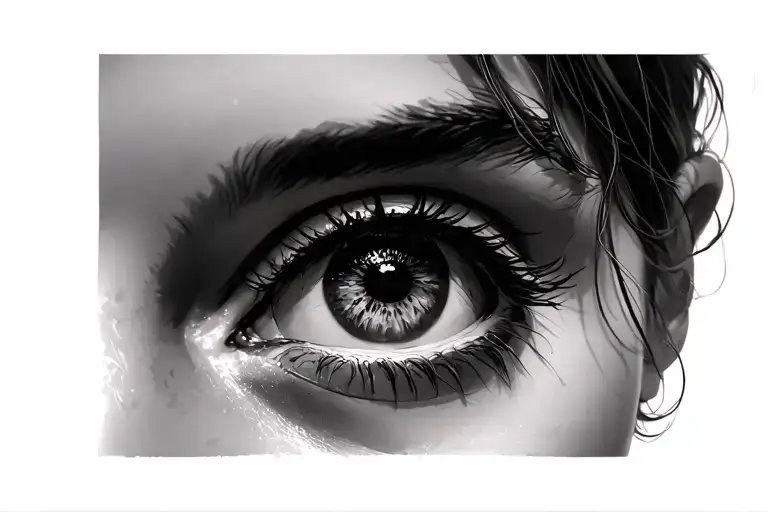 Mom's Eyes Watching Over Me