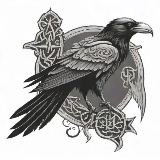 Viking Raven Runes