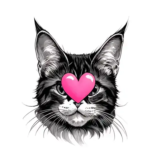 Carlito With A Pink Heart
