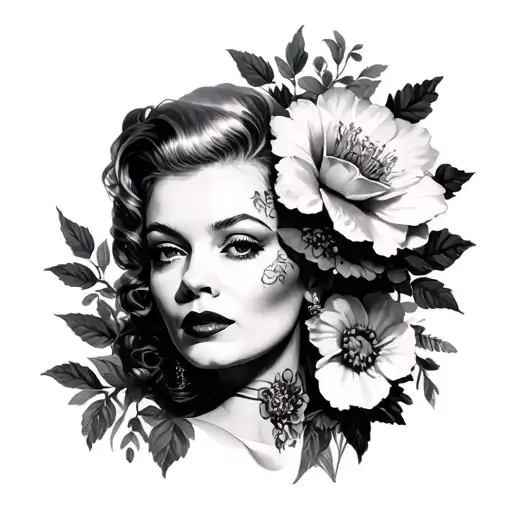 Vivienne Westwood With Lili Flowers Surrounded