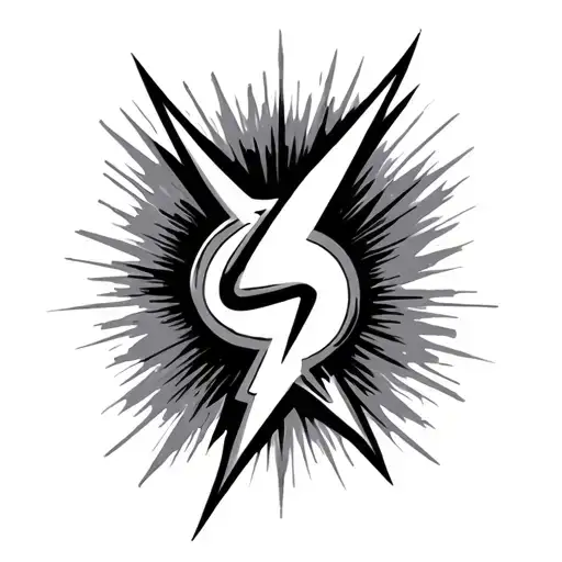 Ohms Law Lightning Bolt