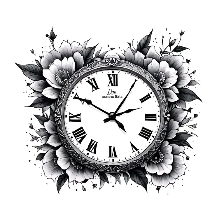 Date Of Birth 3 Clock