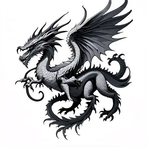 Dragon And Phoenix In One Body