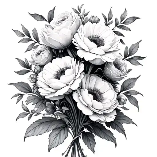 Birth Flower Bouquet