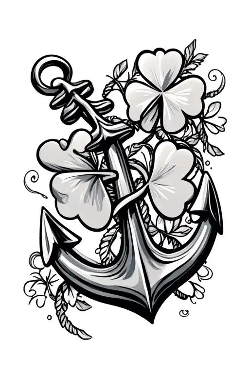 Shamrock On Anchor