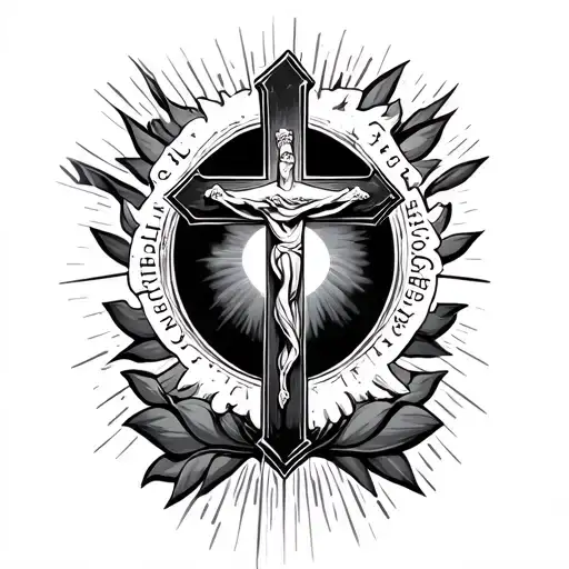 I Can Do All Things Through Christ Who Strengthens With Cross