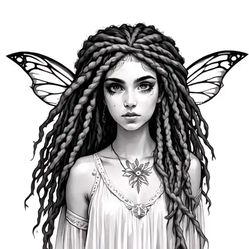 Fairy With Dreadlocks