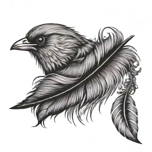 Feather And Bird
