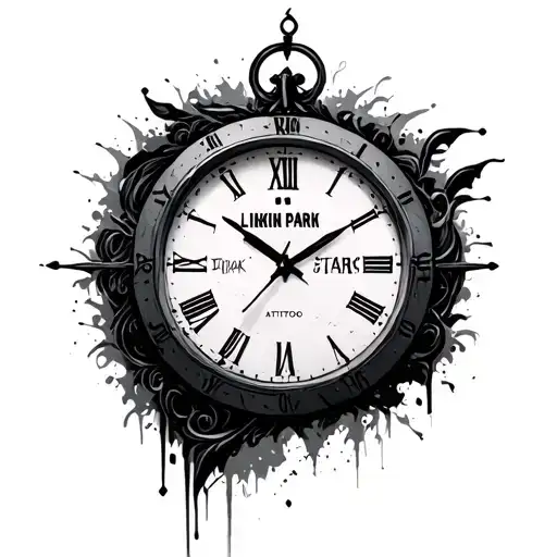 Clock With Linkin Park