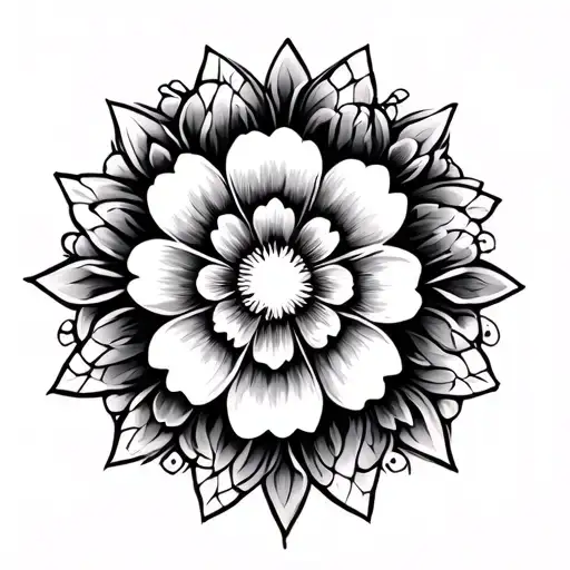 Geometric Floral Patterns