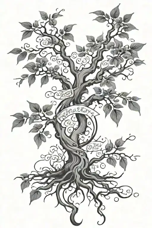 Poison Tree Poem Written In Elegant Calligraphy