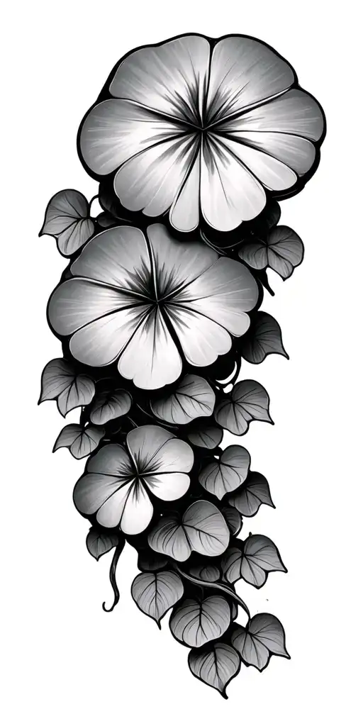 Three Leaf Clover Ivy Vines Wrapped