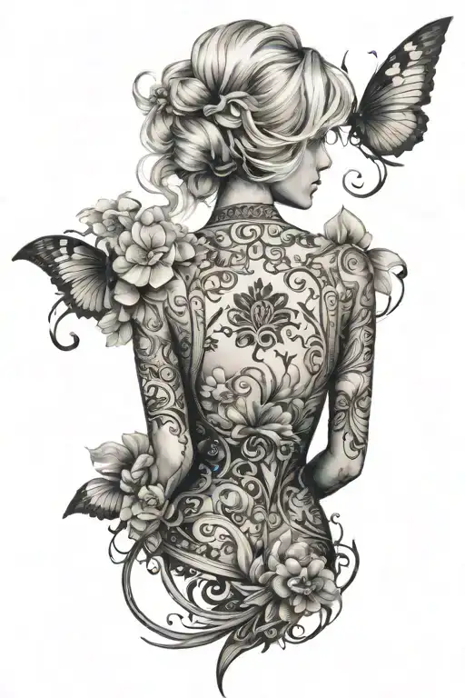 Unique Feminine Back
