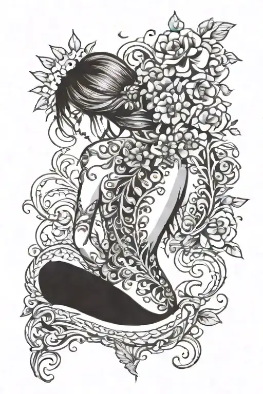 Unique Feminine Spine