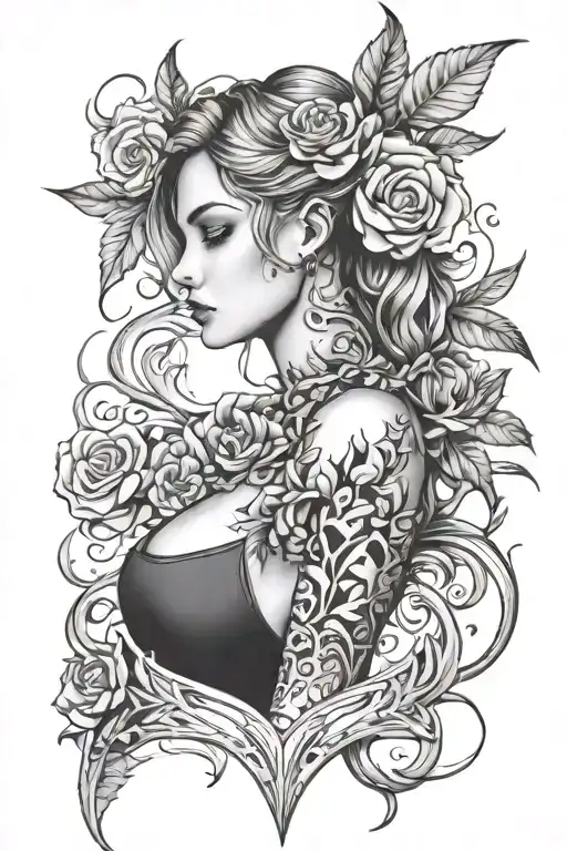Unique Feminine Spine