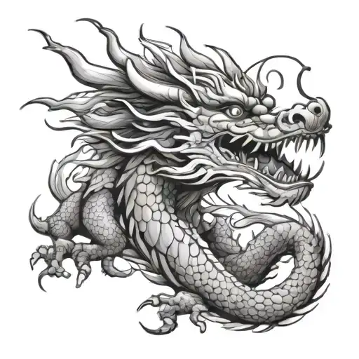 Asian Dragon Wrapped