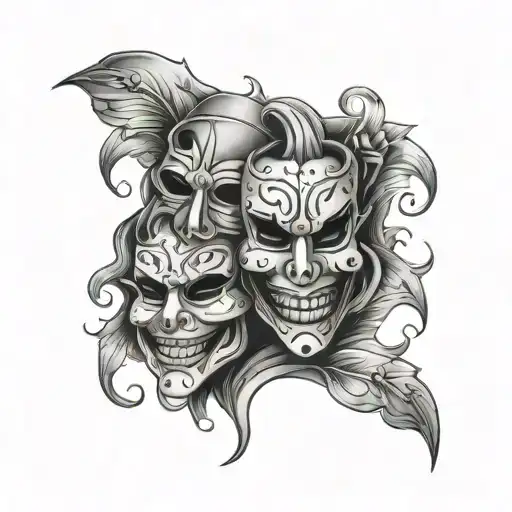 Smile Now Cry Later Mask