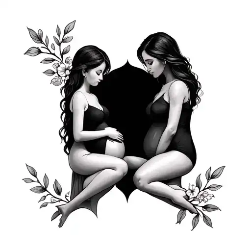 Mother-daughter Difficult Pregnancy