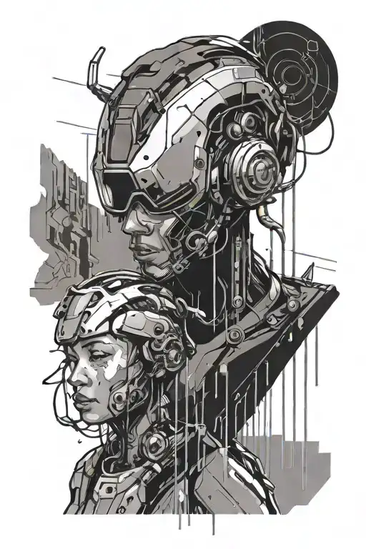 Cyberpunk Lines Going