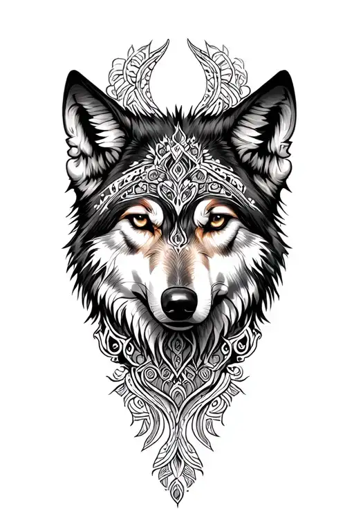 Wolf Mandala