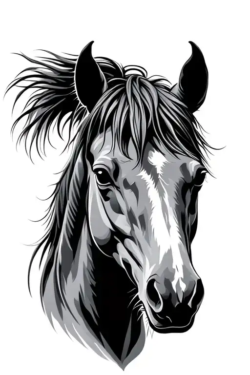 Horse Head Side View