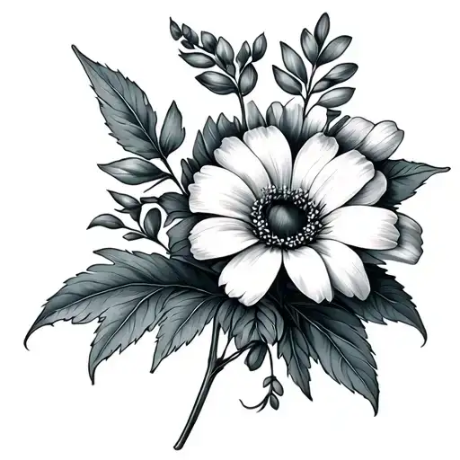 August And March Birth Flower