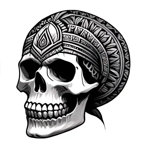 Aztec Skull