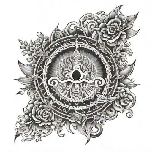 Tattoo Based On Bhagavad Gita Chapter 18 Shloka 66