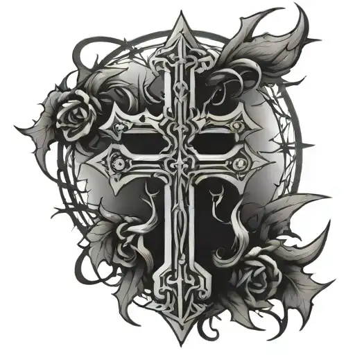 Cross With Thorns