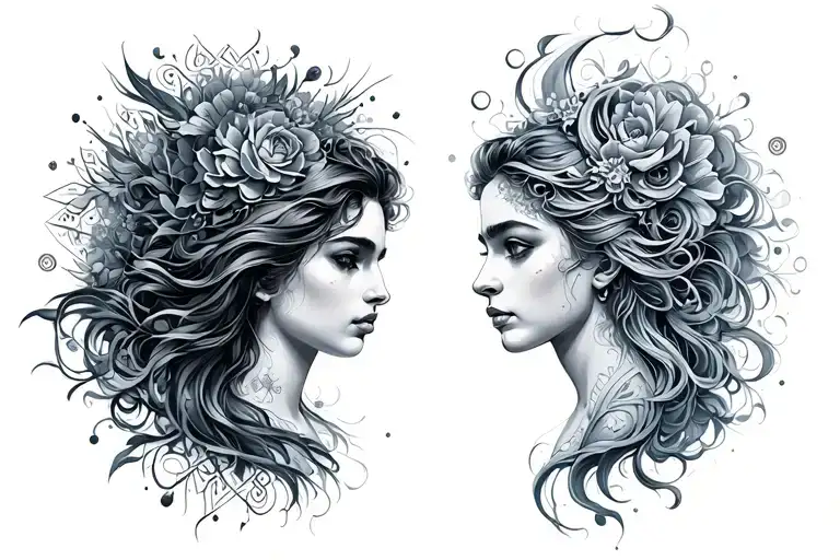 Gemini And Aquarius Combined