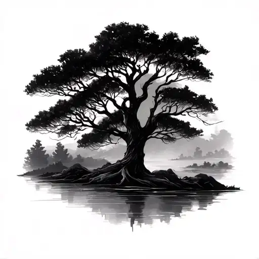 Trees Swaying