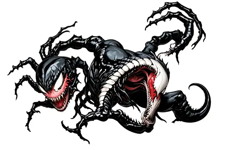 Venom Vs Carnage Symbiote