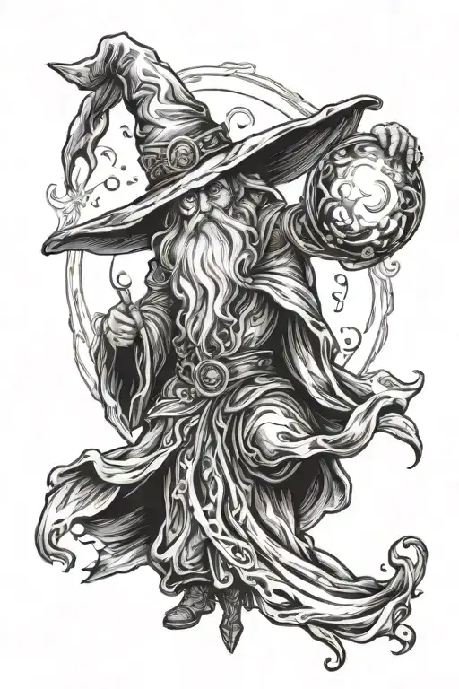 Wizard With Orb