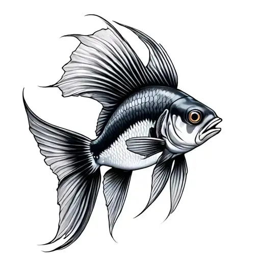 2 Coi Fish Making A Hreat